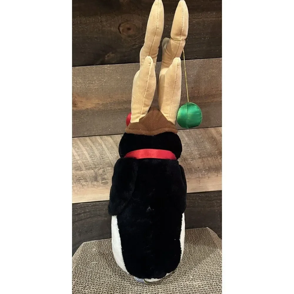 Vintage 1985 DAKIN OPUS‎ REINDEER THE PENGUIN CHRISTMAS PHASE 16